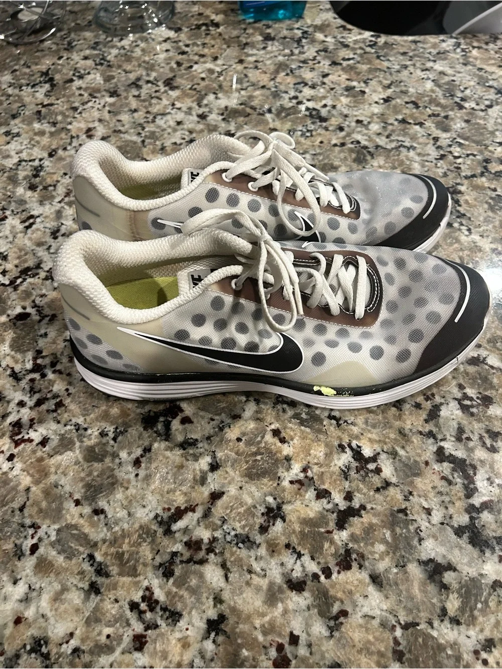 Nike Lunar swift 2 Lightweight Running Shoes -polka dot size 9.5 men’s